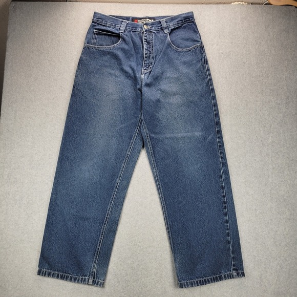 Vintage‎ Southpole Authentic Collection Jeans Y2K  Men's 34x30 Baggy - Picture 3 of 12